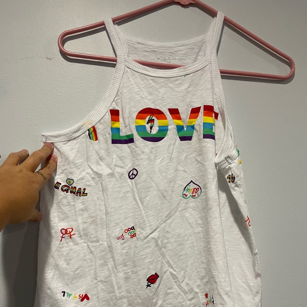 Torrid Pride Tank Sz. 00